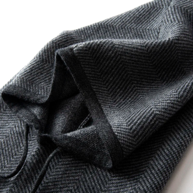 MERRILAMB-sombreros con capucha de Cachemira para mujer, gorro con cuello más cálido, diseño de anillo, gorro de cuello con capucha de punto grueso, gorro de Cachemira Unisex