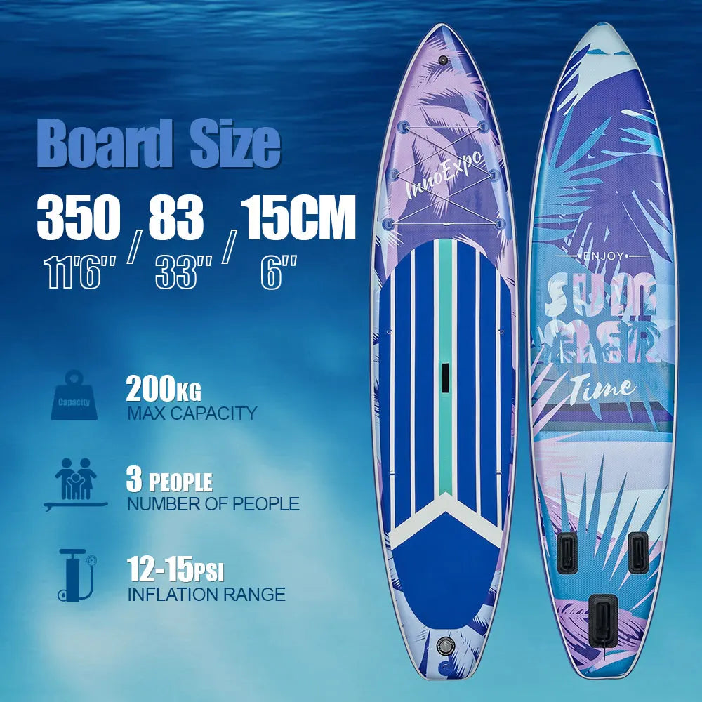 Tabla de Paddle Surf Inflable InnoExpo, Tabla de Surf, Tabla de SUP, Antideslizante, Deportes Acuáticos, Tabla de Paddle Surf ISUP