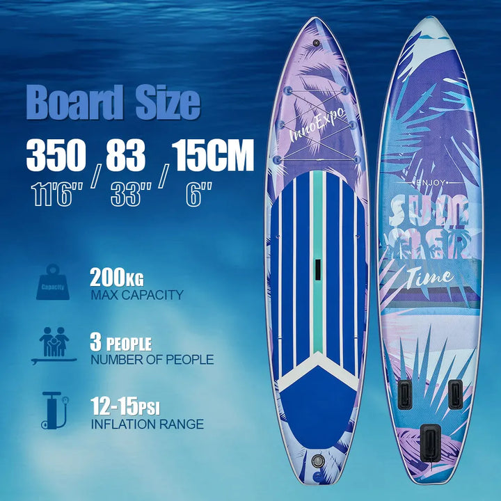 Tabla de Paddle Surf Inflable InnoExpo, Tabla de Surf, Tabla de SUP, Antideslizante, Deportes Acuáticos, Tabla de Paddle Surf ISUP