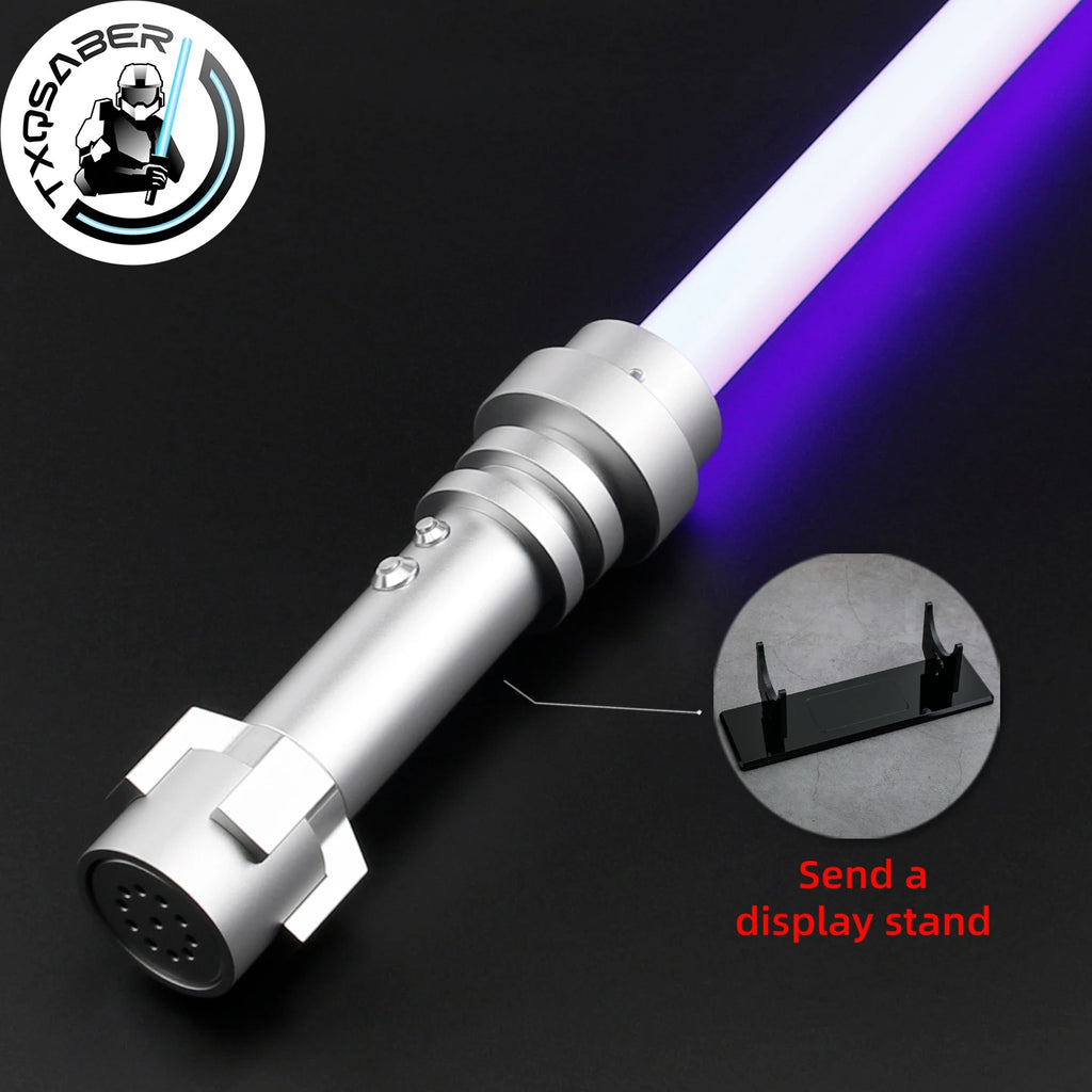 TXQSABERS Lightsaber SDRGB Pixel Light Sword Metal Hilt FOC Blaster Smooth Swing Heavy Dueling Light Sword Adult Cosplay Toys