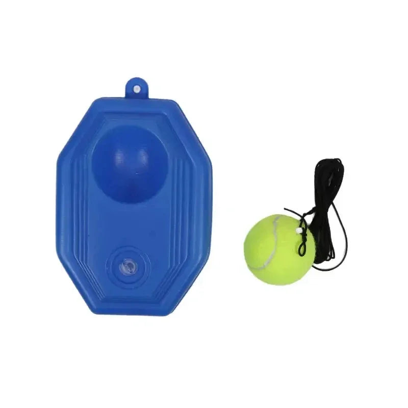 Kit de Rebotador de Tenis Portátil 4G, Entrenador de Tenis, Pelota de Rebote, Equipo de Entrenamiento Individual, 1 Pelota con Cuerda para Principiantes