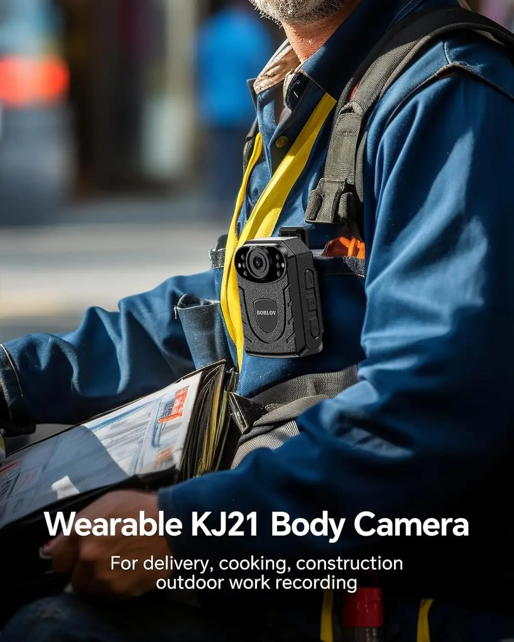 BOBLOV Mini cámara grabadora de vídeo Digital portátil policía BodyCam visión nocturna infrarroja deportes DV montar Mini videocámaras