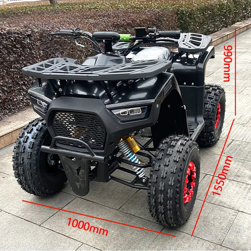 Cuatrimoto Todoterreno Battle God 4, Quad para Adultos, Motocicleta de Cross de 125CC para Montaña/Arenero