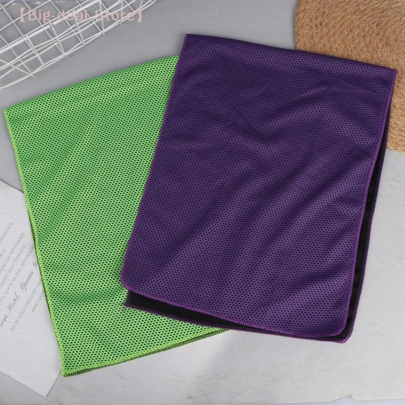 【M】1 Toalla Refrescante de Microfibra Suave con Absorción Instantánea del Sudor para Gimnasio, Correr, Senderismo y Deportes