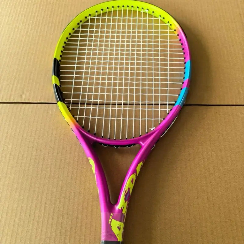 Raqueta de Tenis sin Marca, Completamente de Carbono, para Adultos, 290g, Unisex, AERO, para Estudiantes Universitarios, Principiantes y Avanzados