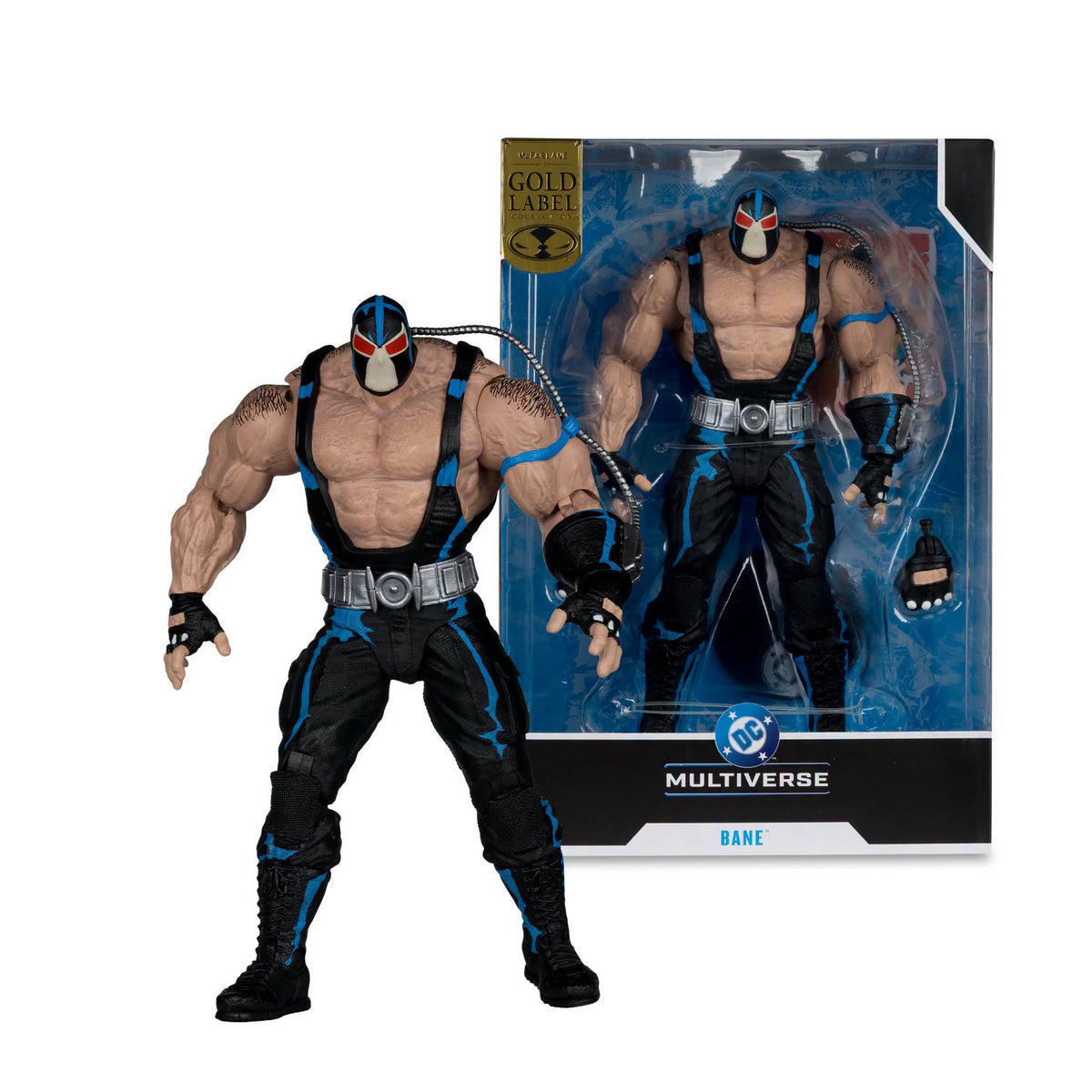 McFarlane Toys DC Collector Doomsday Death Of Superman/Bane Gold Label Megafig Wv12 Figura de Acción Modelo de Garaje
