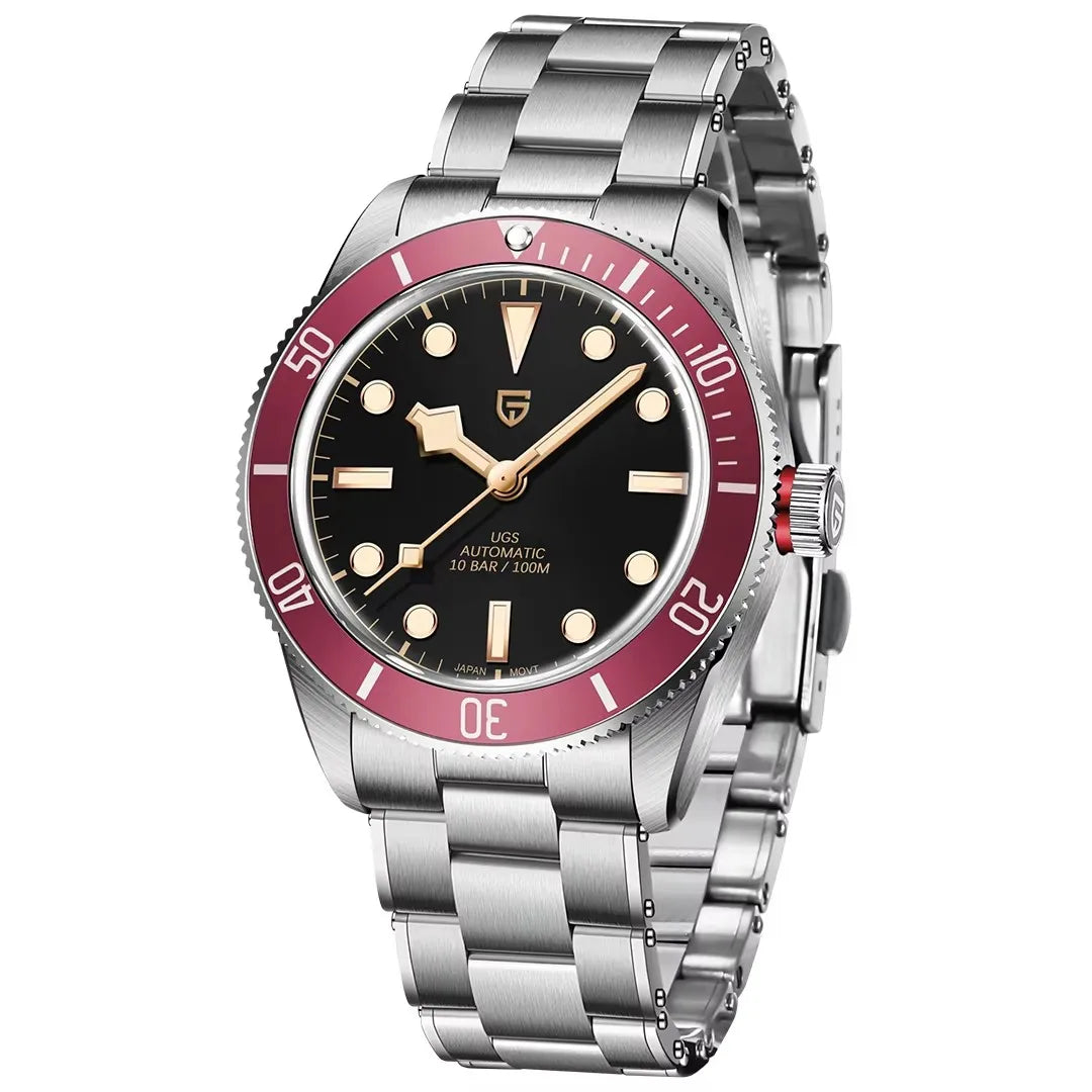 Nuevo reloj mecánico para hombre PAGANI DESIGN V2 Retro 2025, reloj automático NH35 para hombre, reloj de lujo con cristal de zafiro AR y luminiscencia