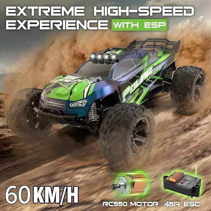 60 KM/H 1:8 todoterreno de alta velocidad RC Racing Car 6KG equipo de dirección impermeable súper amortiguador Control remoto grande RC Vehhide