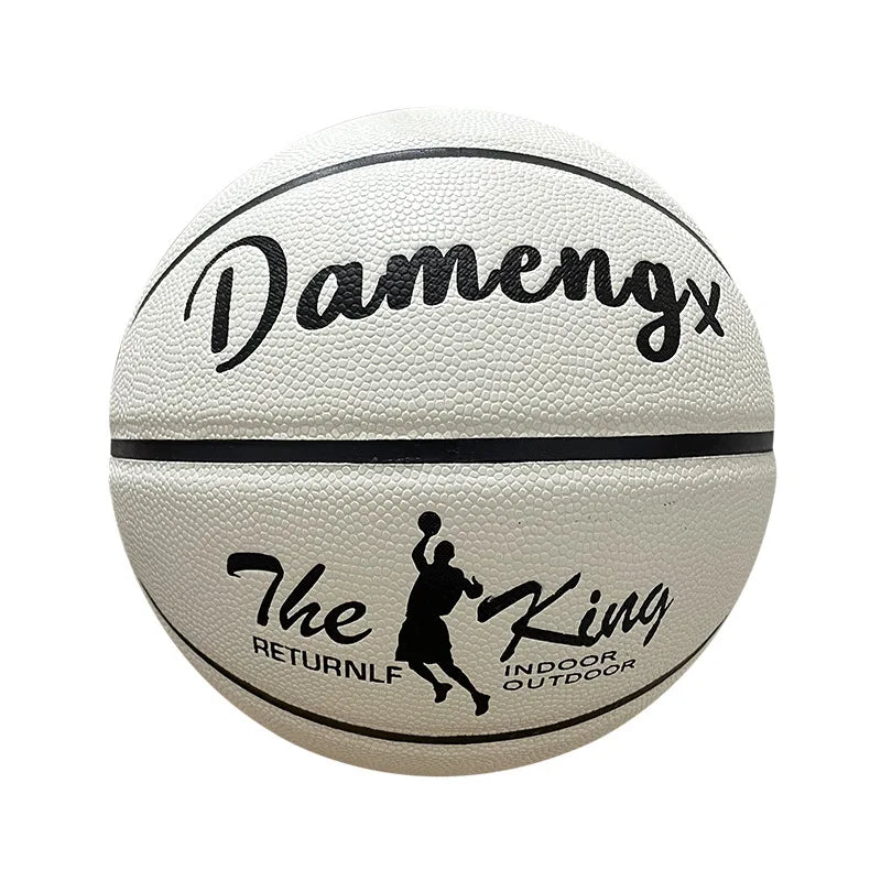 Baloncesto luminoso fluorescente tamaño 5 y tamaño 7 regalo al aire libre femenino resistente al desgaste estándar para niños y adultos