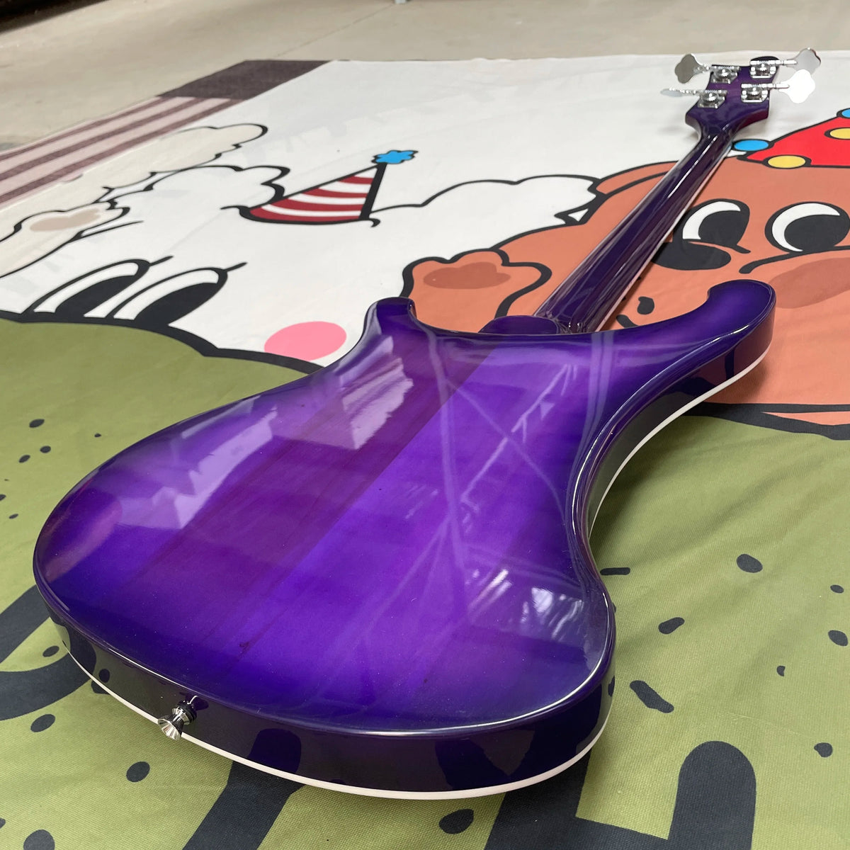 Nuevo Modelo de Guitarra Eléctrica Little Prince, Guitarra de Seis Cuerdas con Cuerpo de Caoba, Diapasón de Arce