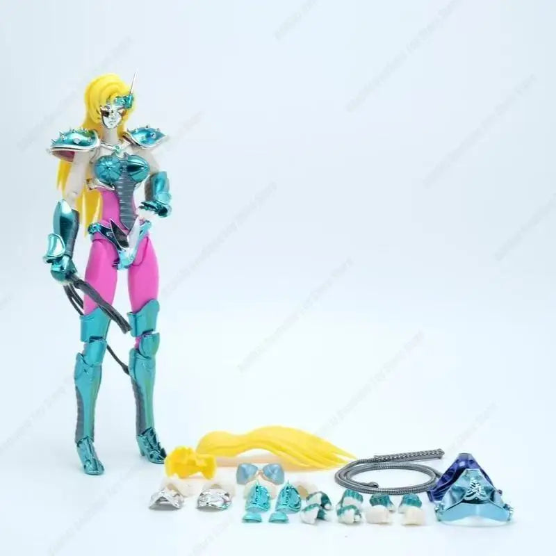 En stock Figura de acción nueva GoodTony/GT Saint Seiya Myth Cloth EX Ophiuchus Athena Shaina Silver Marin Caballeros del Zodiaco