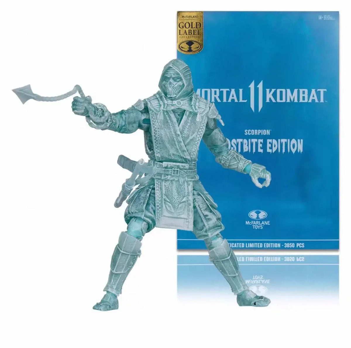 Figura de acción articulada de 17 cm de los personajes de Mortal Kombat: Spawn, Sub-Zero, Scorpion, Kitana y Liu Kang