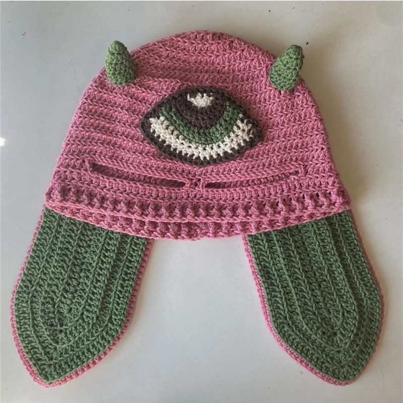 Gorro de orejas de animales de dibujos animados para niñas, máscara a prueba de viento, gorro de Snowboard cálido de invierno, Cosplay de Halloween