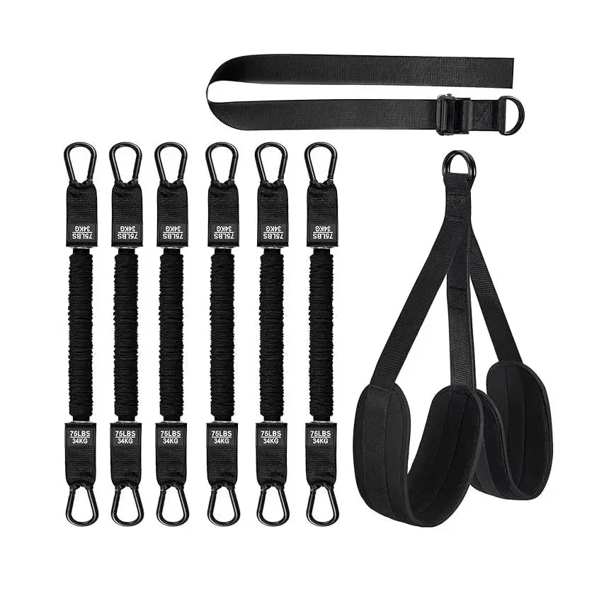 Juego de bandas de asistencia para dominadas, correa de resistencia para dominadas, asistencia para hombres y mujeres, entrenamiento colgante, entrenamiento de barbilla, estiramiento corporal
