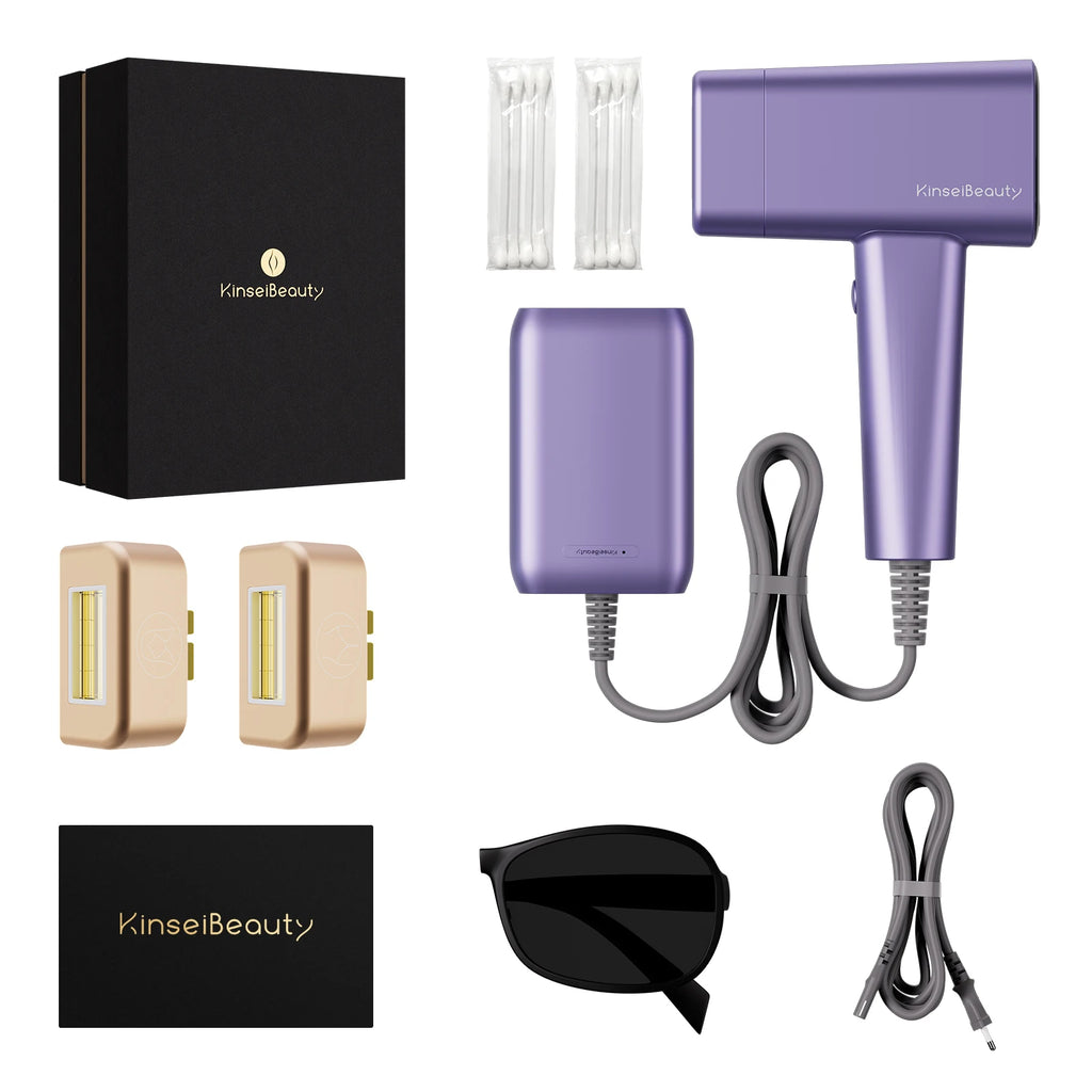 Depiladora láser KBT16, versión láser, para depilación IPL, con tecnología de enfriamiento ICE, 1000000 pulsos automáticos, indolora, para uso doméstico en todo el cuerpo.