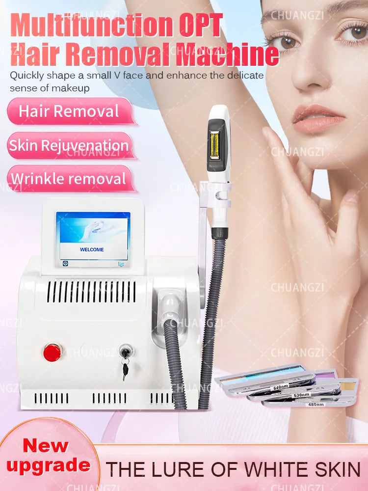 Nueva Máquina de Depilación IPL Súper Portátil para Salón de Belleza, Equipo Profesional de Diodo para Depilación Permanente