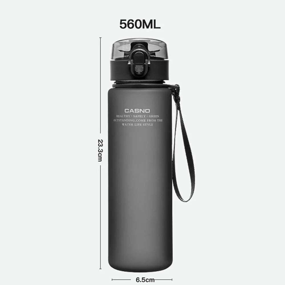 Botellas de agua de 20oz con botón bloqueado, botella esmerilada con una mano, 100% a prueba de fugas, sin pajita, traje con boquilla directa, deporte, oficina, Yoga, gimnasio