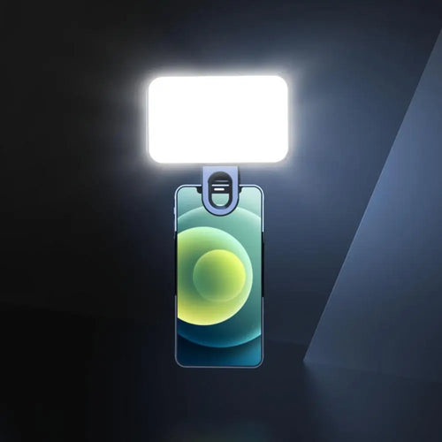 Mini luz de relleno para Selfie, 3 modos, luz de relleno ajustable para videoconferencia, brillo recargable, Clip para ordenador, teléfono móvil