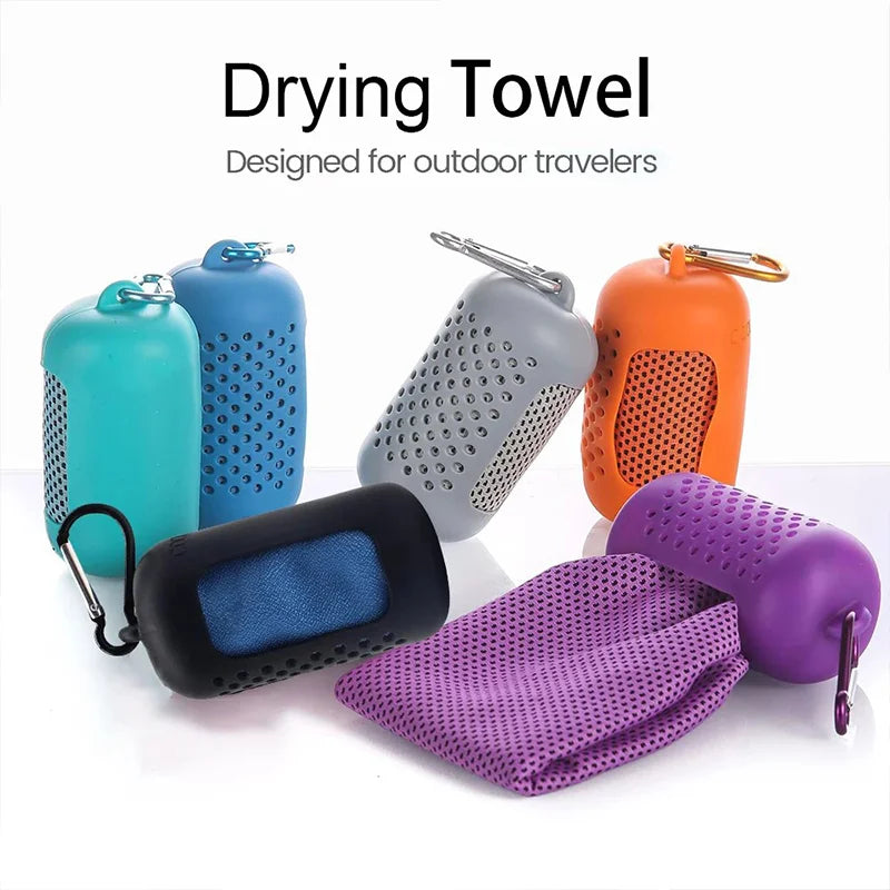 Toalla de hielo refrescante para deportes de secado rápido de microfibra para exteriores, toalla deportiva fría, toalla fresca para Fitness y Camping