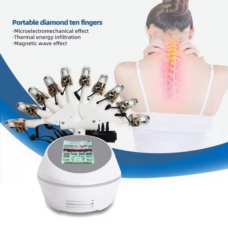 Máquina de Radiofrecuencia y Microcorriente EMS para Reafirmar la Piel, Masajeador Facial y Corporal con Diamantes Gravitacionales, Equipo Multifuncional de Cuidado de Belleza