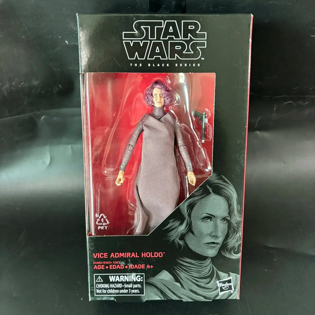 Hasbro Star Wars serie negra Obi-Wan Darth Vader Cal Kestis Boba Fett Luke Mandalorian figura de acción modelo juguete para regalo