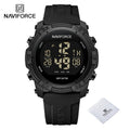 NAVIFORCE New Original Men Electronic Watches Simple Trend Wild Silicone Strap Wristwatches for Man 5ATM Waterproof Sports Clock