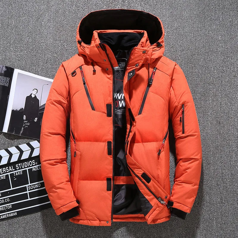 Traje de esquí para hombre, Parkas de nieve cálidas a prueba de viento para deportes al aire libre, chaquetas y pantalones de esquí, ropa de Snowboard para hombre, monos, nuevo, Invierno