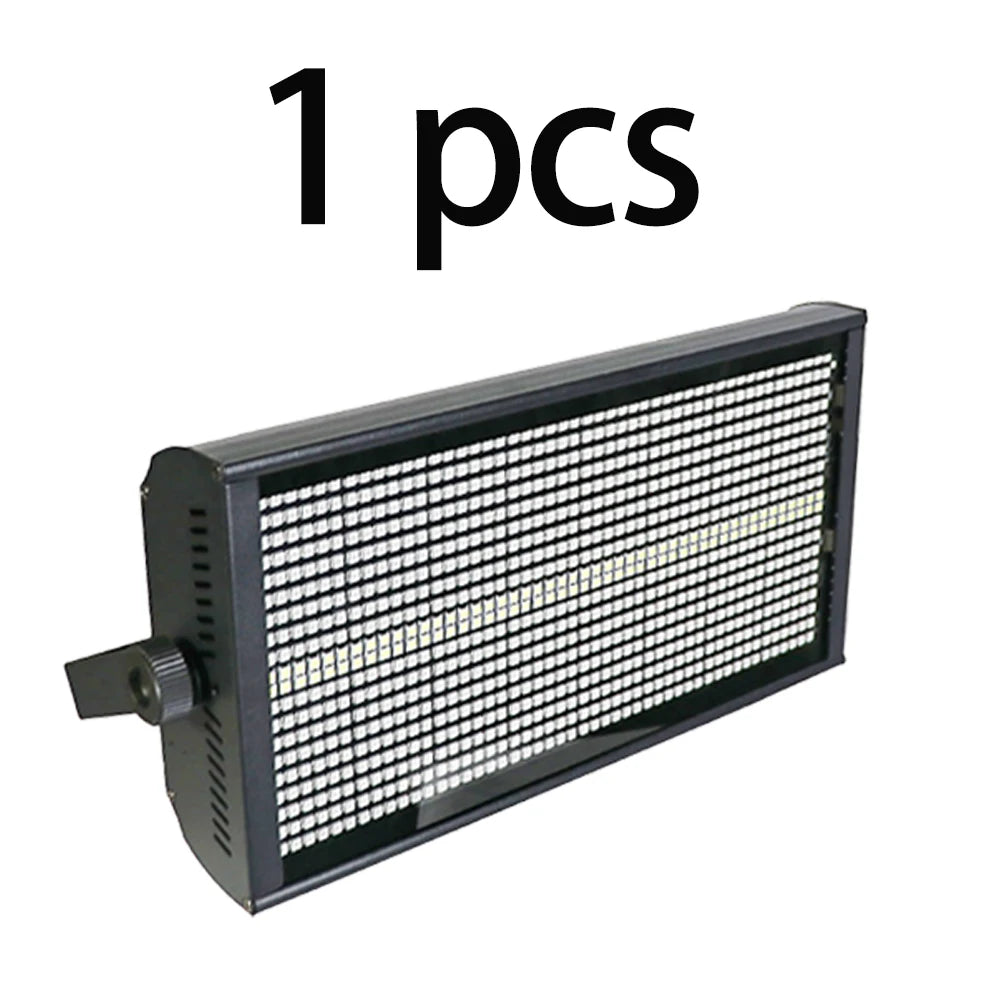 1/4 unidades de luz estroboscópica LED de 200W con 48+8 segmentos, 864 LED RGB + 96 LED blancos, control por voz, DMX, superbrillante, para DJ, discoteca, bar, fiesta y escenario