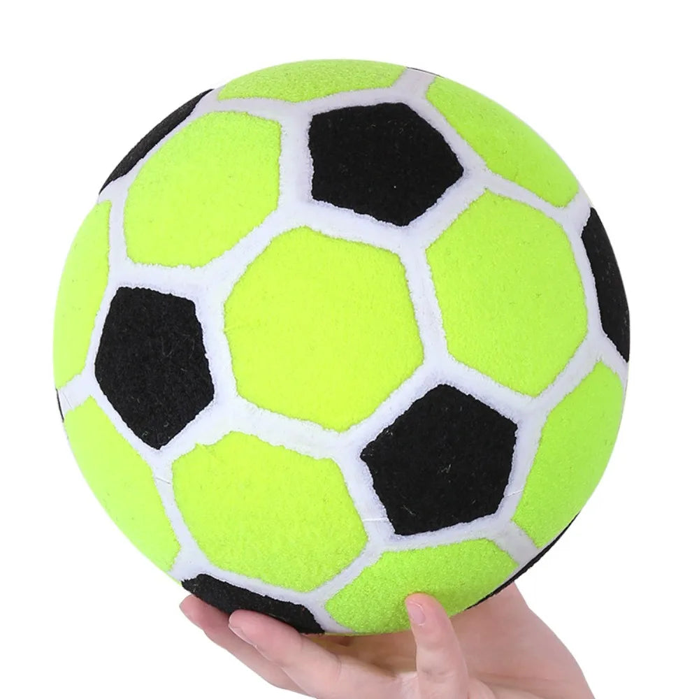 Balón de Fútbol Adhesivo Tamaño 4, Inflable, Colorido, con Cinta Mágica, Superficie de Velcro, Tacto Suave, de Fieltro