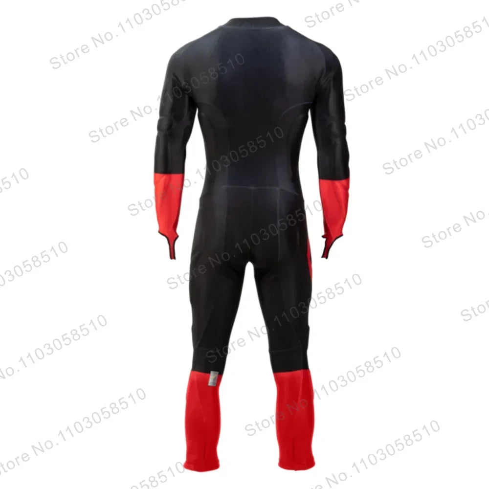 Traje de carrera de esquí PERFORMANCE, monos con brida de invierno, trajes de esquí de una pieza para hombre, mono de Snowboard, deporte sin relleno
