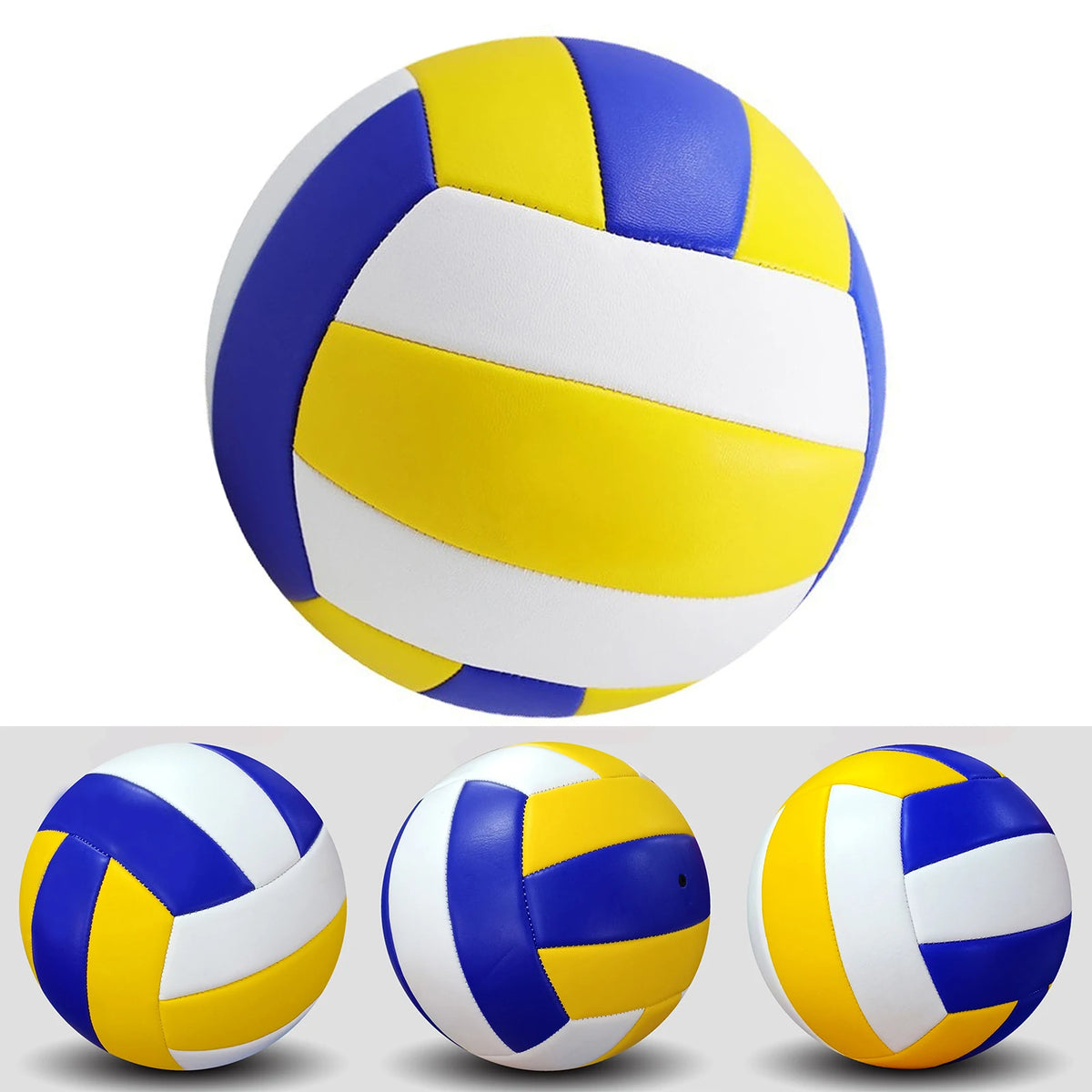 Pelota de voleibol de PVC, pelota de competición profesional para playa, deportes de interior y exterior, pelota de entrenamiento, ligera y hermética, n. ° 5
