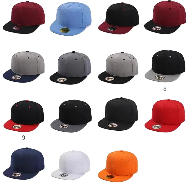 Gorra de béisbol de estilo hip-hop para hombre, tendencia coreana, moda urbana, versátil, color negro, para actividades al aire libre, baile urbano, de ala plana.