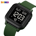 Reloj digital militar SKMEI 1894 para hombre, resistente al agua, reloj deportivo electrónico a prueba de golpes, con cuenta regresiva 1841 Montre Homme