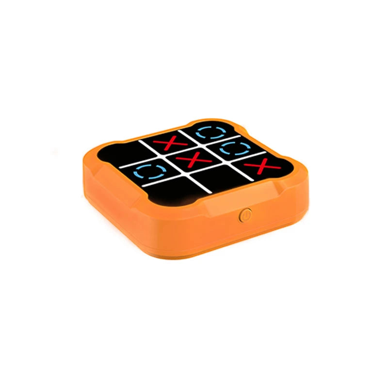 Tablero de ajedrez electrónico de tres en raya, juguete educativo de estrategia multifuncional para niños, juego mental interactivo, diversión entre padres e hijos