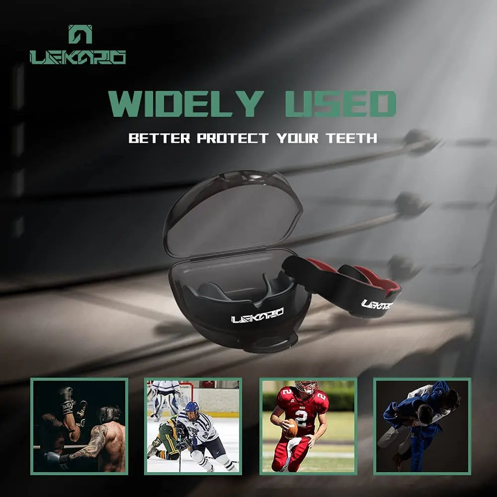 Protector bucal profesional para entrenamiento de lucha para adultos, protección dental, boxeo, deportes, Mma, Muay Thai, protector bucal de lucha para niños