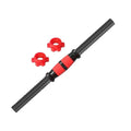 Barra de Mancuernas de PVC, Accesorios para Gimnasio en Casa, Mangos de Mancuernas Roscados Duraderos, Equipo de Fitness, Collares con Cierre Giratorio