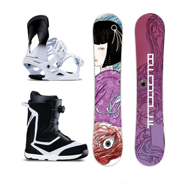 Tabla de Snowboard para Adultos, Todo Terreno, Estilo Libre, de Carbono