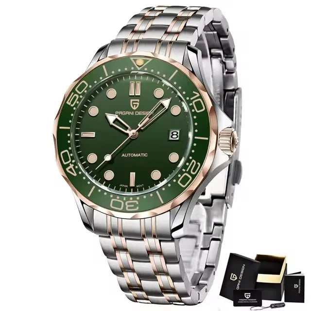 Reloj mecánico para hombre PAGANI DESIGN 2026, reloj de pulsera automático para hombre, movimiento japonés MIYOTA, resistente al agua 20Bar, modelo 1685