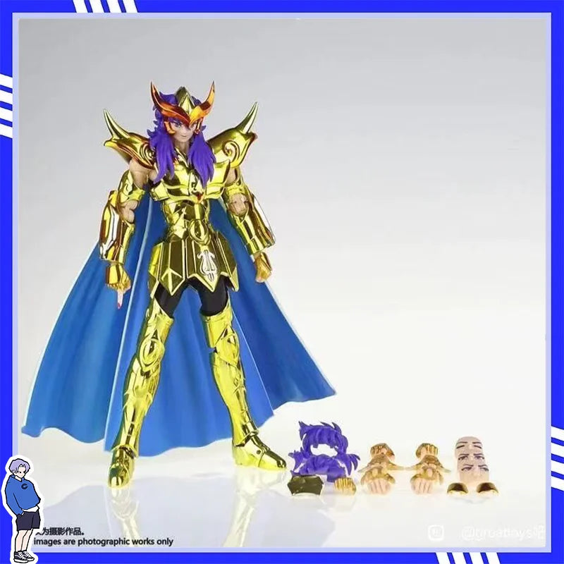 Figura de acción Saint Seiya Myth Cloth EX 2.0 Scorpio Milo, Caballeros del Zodiaco dorados, en stock, modelo CS