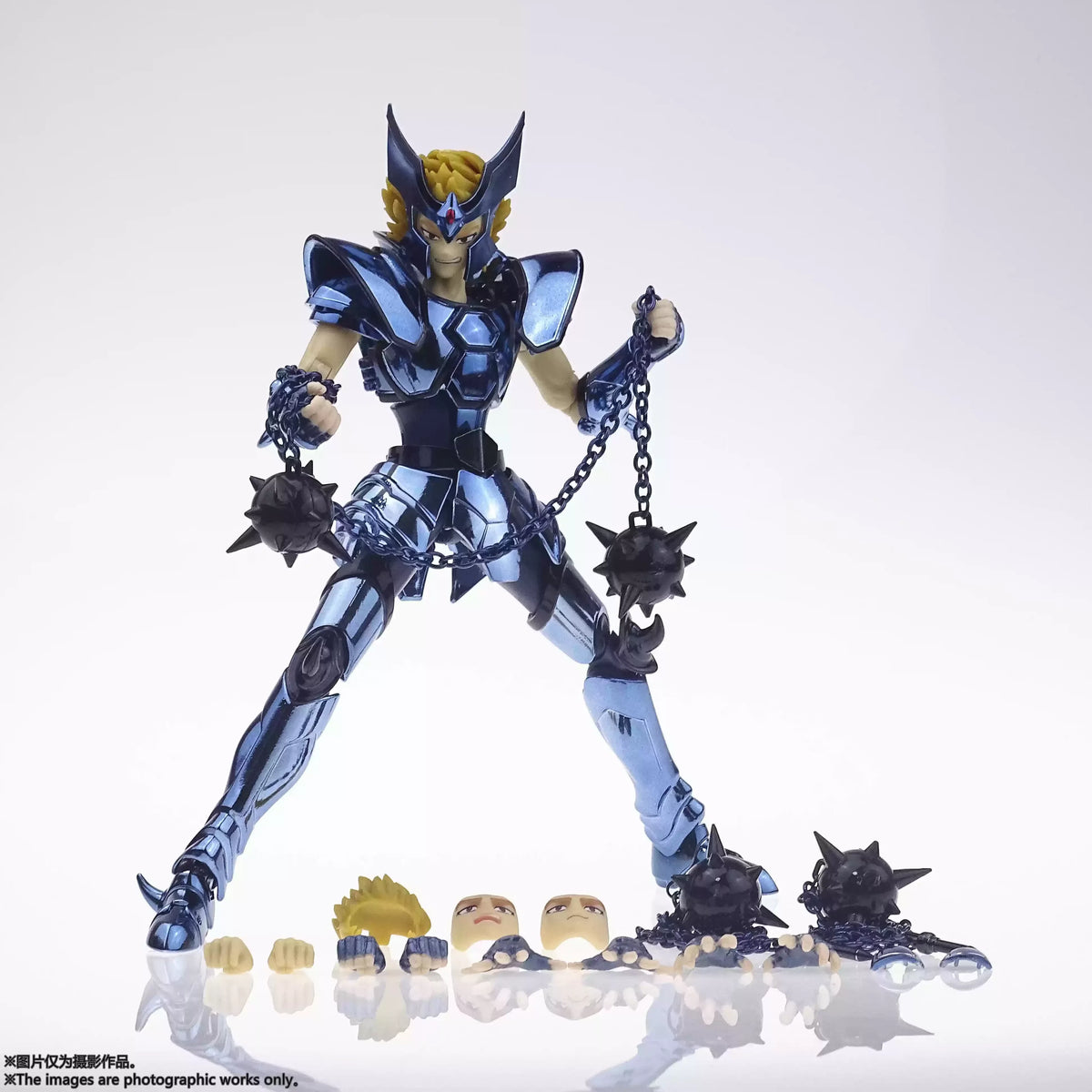 Figura de acción de los Caballeros del Zodiaco, Silver Knights, de CS Model Saint Seiya Myth Cloth EX: Centauro Babel/Arachne/Dante/Capella/Asterion