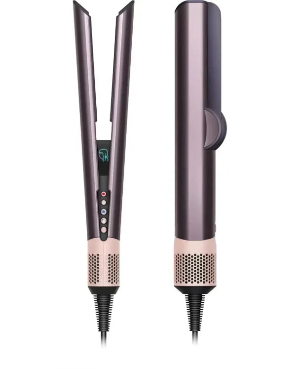 2 en 1: plancha para alisar el cabello y secador profesional, con calentamiento rápido, ideal para peinar el cabello, no daña el cabello, tanto si está húmedo como seco, herramienta para uso en salones de belleza y en cas