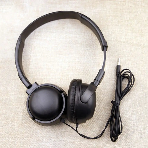 Auriculares de diadema con cable, ajustables, estéreo, con conector de 3,5 mm, cancelación de ruido, audio con graves, estilo macaron, para tablet y Mac