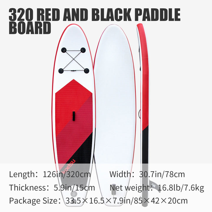KOETSU Tabla de SUP de 10.6 pies, Tabla de Surf, Tabla de Paddleboard, Tabla de SUP Inflable