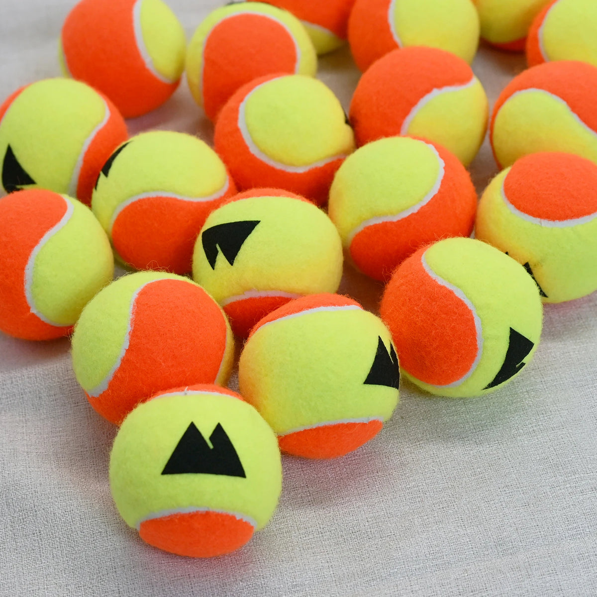 Paquete de 3/6/12 Pelotas de Tenis para Práctica, Pelotas de Entrenamiento, Pelotas de Playa, Pelotas de Pádel, 50% de Presión Estándar