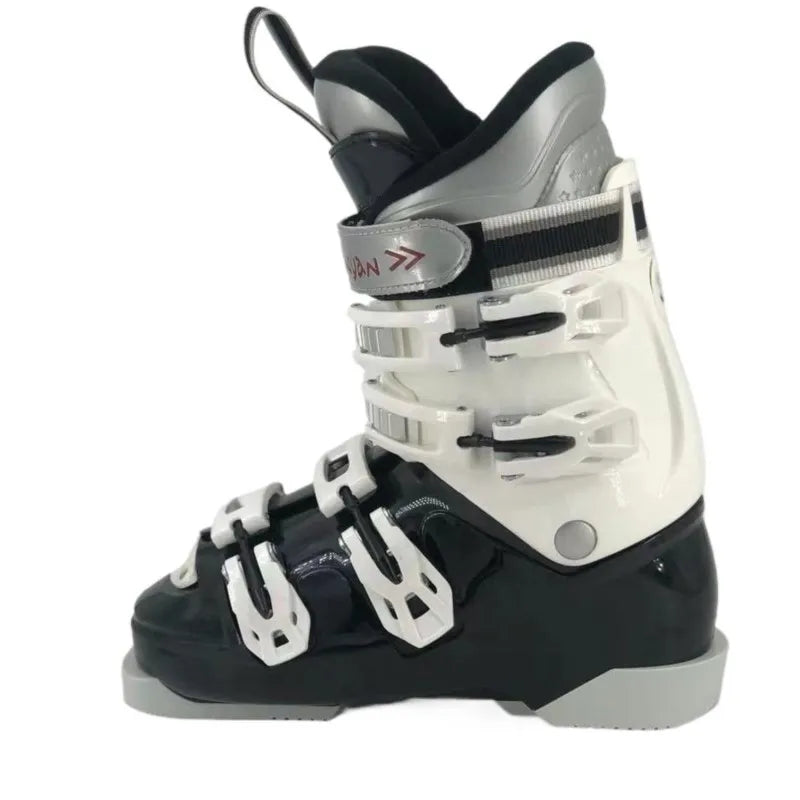 Botas de snowboard Double-board con aluminio de aviación y cuatro botones, dureza 75