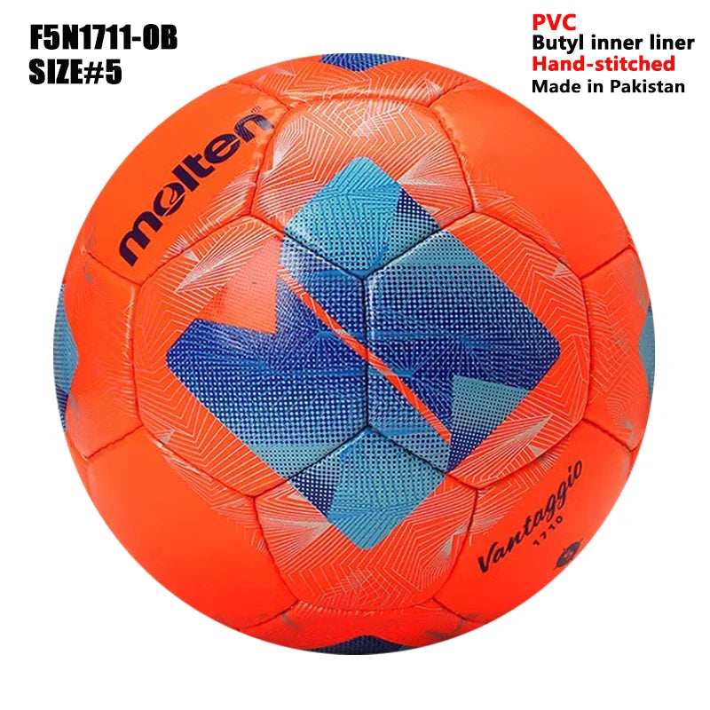 Balones de Fútbol Molten 2027, Tamaño Estándar 5 y 4, Alta Calidad, para Césped Artificial, Deportes de Equipo, Partidos, Entrenamiento, Fútbol