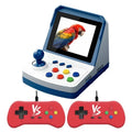 Consola de videojuegos retro mini arcade A10R A6PLUS, más de 1000 juegos, pantalla de 3.2 pulgadas, joystick integrado, compatible con salida de TV, arcade para el hogar B