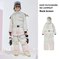 VECTOR Mono de Nieve para Niños, Cálido y Grueso para Invierno, con Capucha, Impermeable, Mono de Esquí, Ropa de Snowboard, Chaqueta de Snowboard para Deportes al Aire Libre