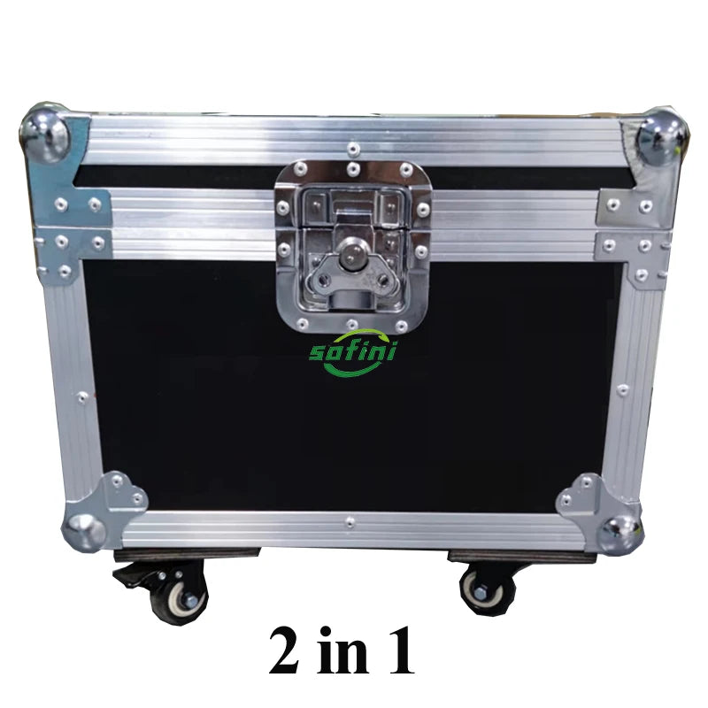 Flightcase 2 uds 600W 700W máquina de chispa fría DMX batería inalámbrica remota fuegos artificiales-ks fuente etapa máquina de chispa