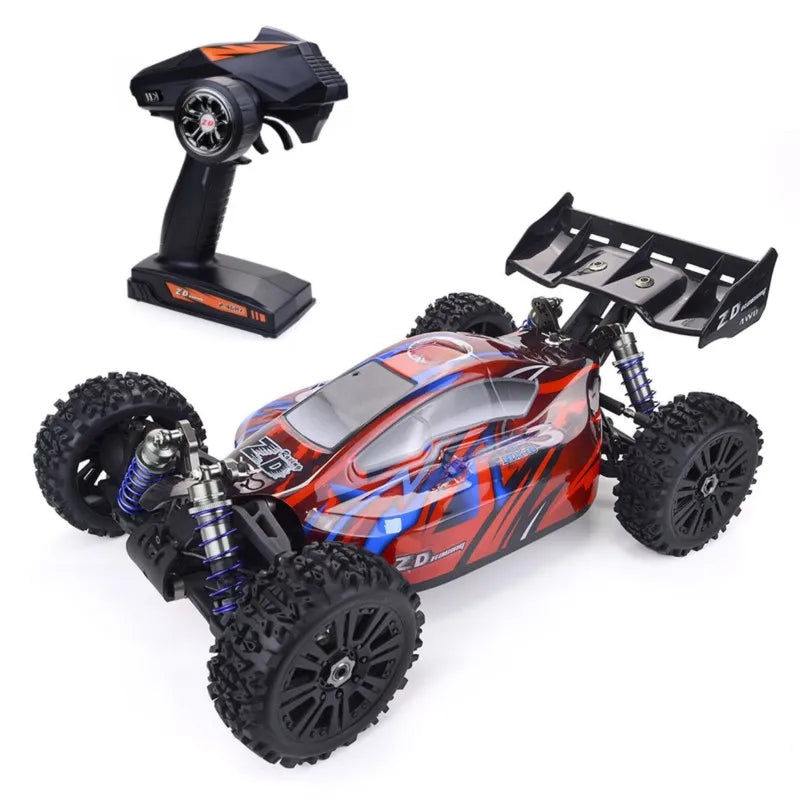 Buggy RC de Alta Velocidad ZD Racing 9020 V3 4X4 Eléctrico con Control Remoto, Vehículo Todoterreno RTR con Amortiguador Metálico, 1/8 100KM/H, Stock en la UE